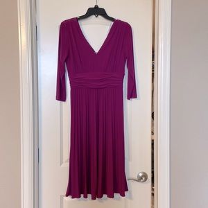 Red Violet Suzy Chin for Maggie Boutique Dress Size 8